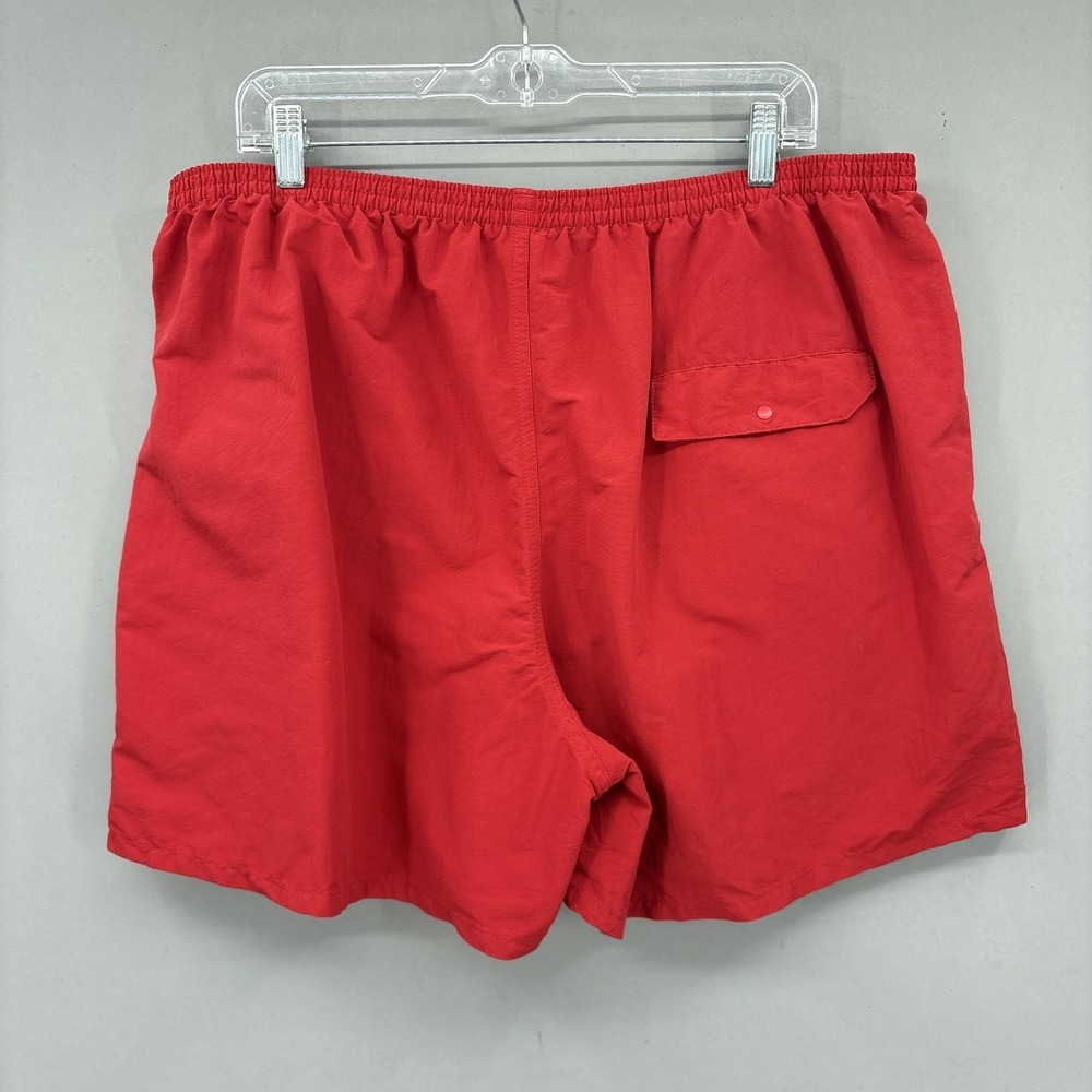 Patagonia Shorts Mens 2XL Red Baggies Swim Trunks Mesh‎ Lined Quick Dry Summer - Picture 3 of 11